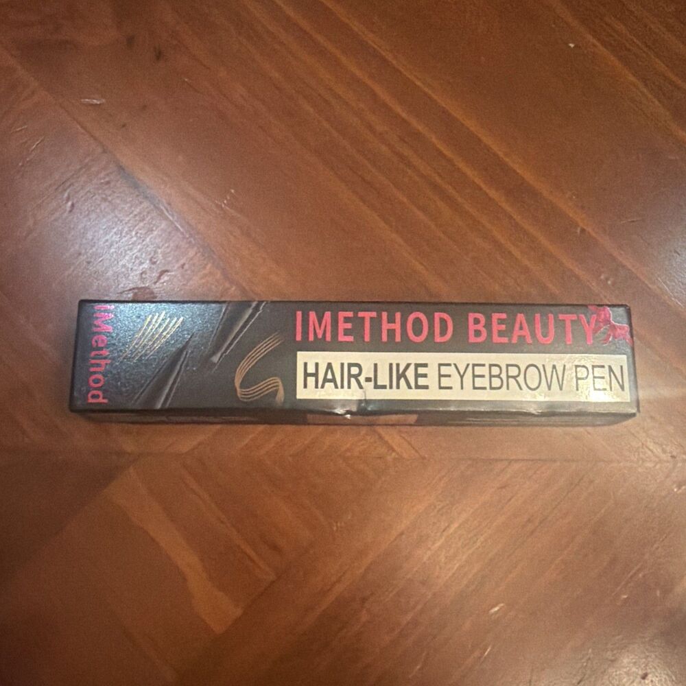iMethod Beauty Hair Like Eyebrow Liner Pen 03 All Day Waterproof 0.02oz New Box